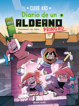 MINECRAFT DIARIO DE UN ALDEANO PRINGAO CÓMIC 11