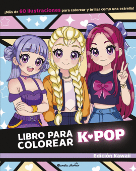 LIBRO PARA COLOREAR KPOP