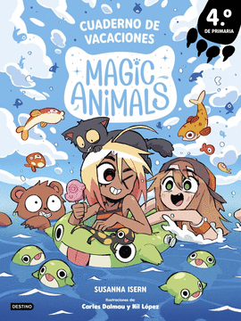 MAGIC ANIMALS CUADERNO DE VACACIONES 4 DE PRIMARIA