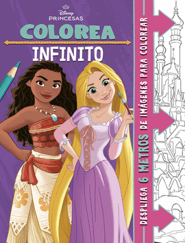 PRINCESAS COLOREA INFINITO