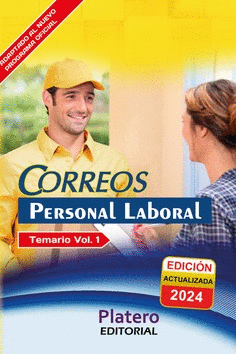 PERSONAL LABORAL CORREOS TEMARIO VOL 1 2024