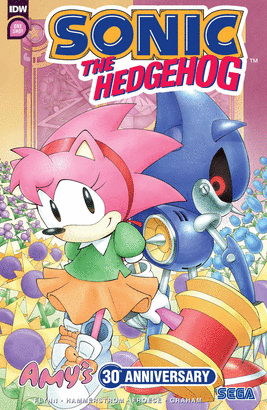 SONIC THE HEDGEHOG AMY ESPECIAL 30 ANIVERSARIO