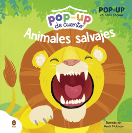 ANIMALES SALVAJES POP UP DE CUENTO