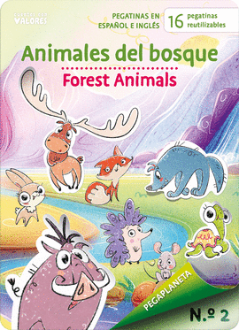 PEGAPLANETA 2 ANIMALES DEL BOSQUE - FOREST ANIMALS