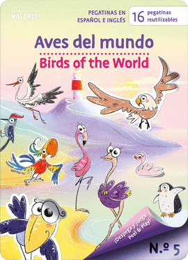 PEGAPLANETA 5 AVES DEL MUNDO - BIRDS OF THE WORLD