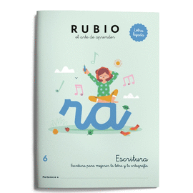 ESCRITURA CON LETRA LIGADA 6 EDUCACION PRIMARIA