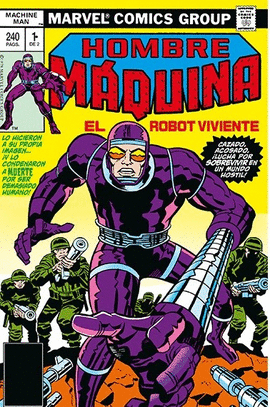 HOMBRE MAQUINA N 01 EL ROBOT VIVIENTE