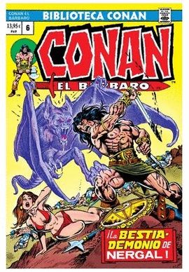 BIBLIOTECA CONAN CONAN EL BARBARO N 06