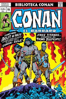 BIBLIOTECA CONAN CONAN EL BARBARO N 15