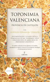 TOPONIMIA VALENCIANA PROVINCIA DE CASTELLON