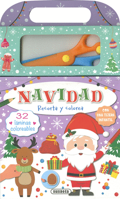 NAVIDAD RECORTA Y COLOREA