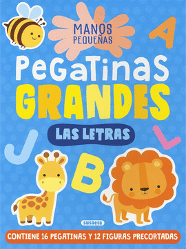 LETRAS, LAS PEGATINAS GRANDES MANOS PEQUEÑAS