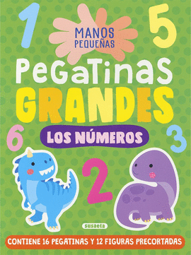 NUMEROS, LOS PEGATINAS GRANDES MANOS PEQUEÑAS