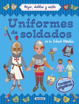 UNIFORMES DE SOLDADOS DE LA EDAD MEDIA PEGAR DOBLAR Y VESTIR