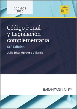 CODIGO PENAL Y LEGISLACION COMPLEMENTARIA 2025