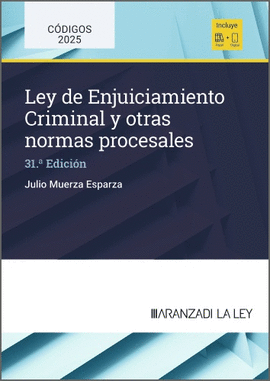 LEY DE ENJUICIAMIENTO CRIMINAL Y OTRAS NORMAS PROCESALES 2025