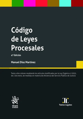 CODIGO DE LEYES PROCESALES 2025
