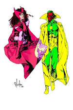 VISION Y BRUJA ESCARLATA