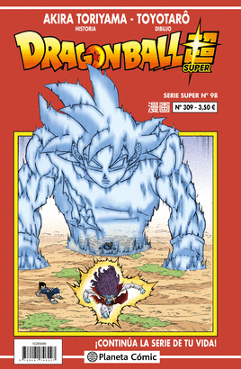 DRAGON BALL SERIE ROJA N 309 SUPER N 98