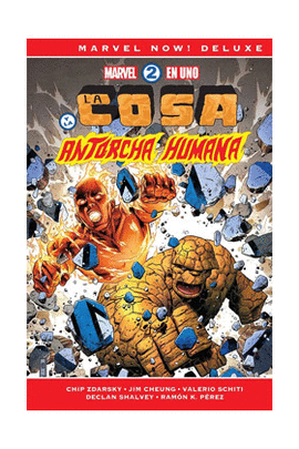 MARVEL DOS EN UNO COSA Y LA ANTORCHA HUMANA