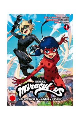 MIRACULOUS  LAS AVENTURAS DE LADYBUG Y CAT NOIR N 01