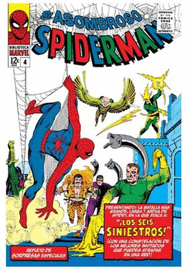 BIBLIOTECA MARVEL ASOMBROSO SPIDERMAN EL 04