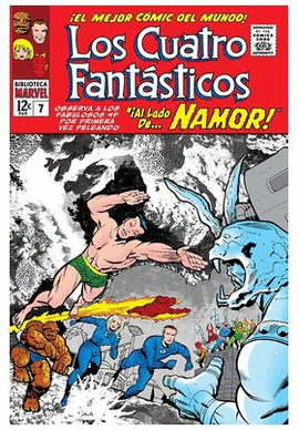 BIBLIOTECA MARVEL N 27 4 FANTASTICOS LOS N 07 1965