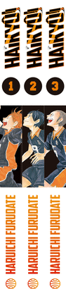 SHONEN STARTER SET HAIKYU N 1 + 2 + 3