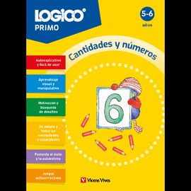 LOGICO PRIMO CANTIDADES Y NUMEROS 5-6 AÑOS