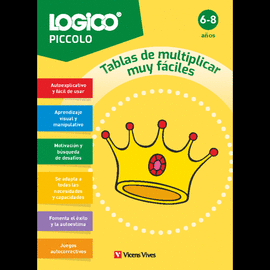 LOGICO PICCOLO TABLAS DE MULTIPLICAR MUY FACILES 6-8 AÑOS