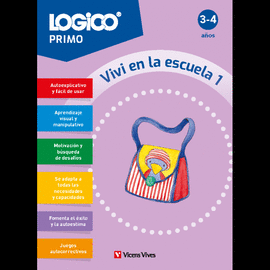 LOGICO PRIMO VIVI EN LA ESCUELA 1 3-4 AÑOS