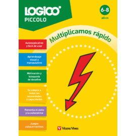 LOGICO PICCOLO MULTIPLICAMOS RÁPIDO 6-8 AÑOS