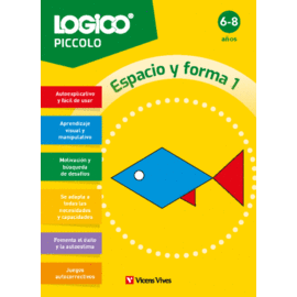 LOGICO PICCOLO ESPACIO Y FORMA 1 6-8 AÑOS