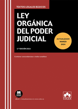 LEY ORGANICA DEL PODER JUDICIAL 2024