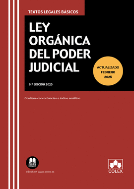 LEY ORGANICA DEL PODER JUDICIAL 2025