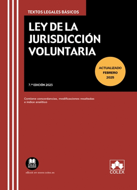 LEY DE LA JURISDICCION VOLUNTARIA 2025