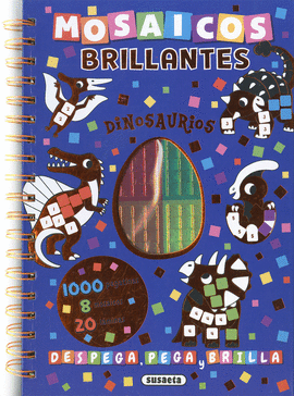 DINOSAURIOS MOSAICOS BRILLANTES