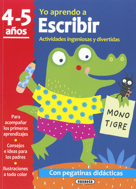 YO APRENDO A ESCRIBIR  4-5 AÑOS