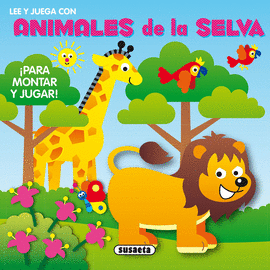 LEE Y JUEGA CON ANIMALES DE LA SELVA