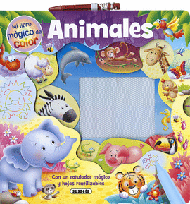 ANIMALES MI LIBRO MAGICO DE COLOR