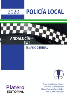 POLICIA LOCAL DE ANDALUCIA TEST POR MATERIAS 2020