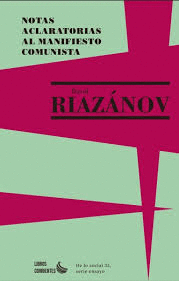 NOTAS ACLARATORIAS AL MANIFIESTO COMUNISTA