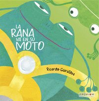 RANA VA EN SU MOTO LA