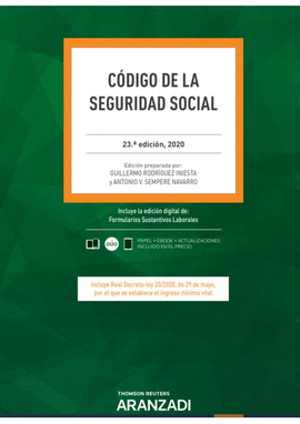 CODIGO DE LA SEGURIDAD SOCIAL 2020