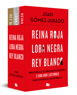 TRILOGIA REINA ROJA REINA ROJA / LOBA NEGRA / REY BLANCO