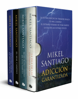 ESTUCHE ADICCION GARANTIZADA MIKEL SANTIAGO