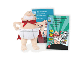 CAPITÁN CALZONCILLOS PACK + MUÑECO