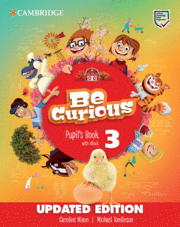 BE CURIOUS 3 PUPILS BOOK WITH EBOOK