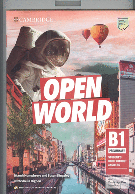 OPEN WORLD PRELIMINARY STUDENTS BOOK WITHOUT ANSWERS