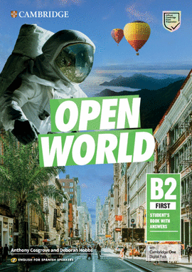 OPEN WORLD FIRST ENGLISH FOR SPANISH SPEAKERS STUDENTS BOOK WITH ANSWERS WITH D